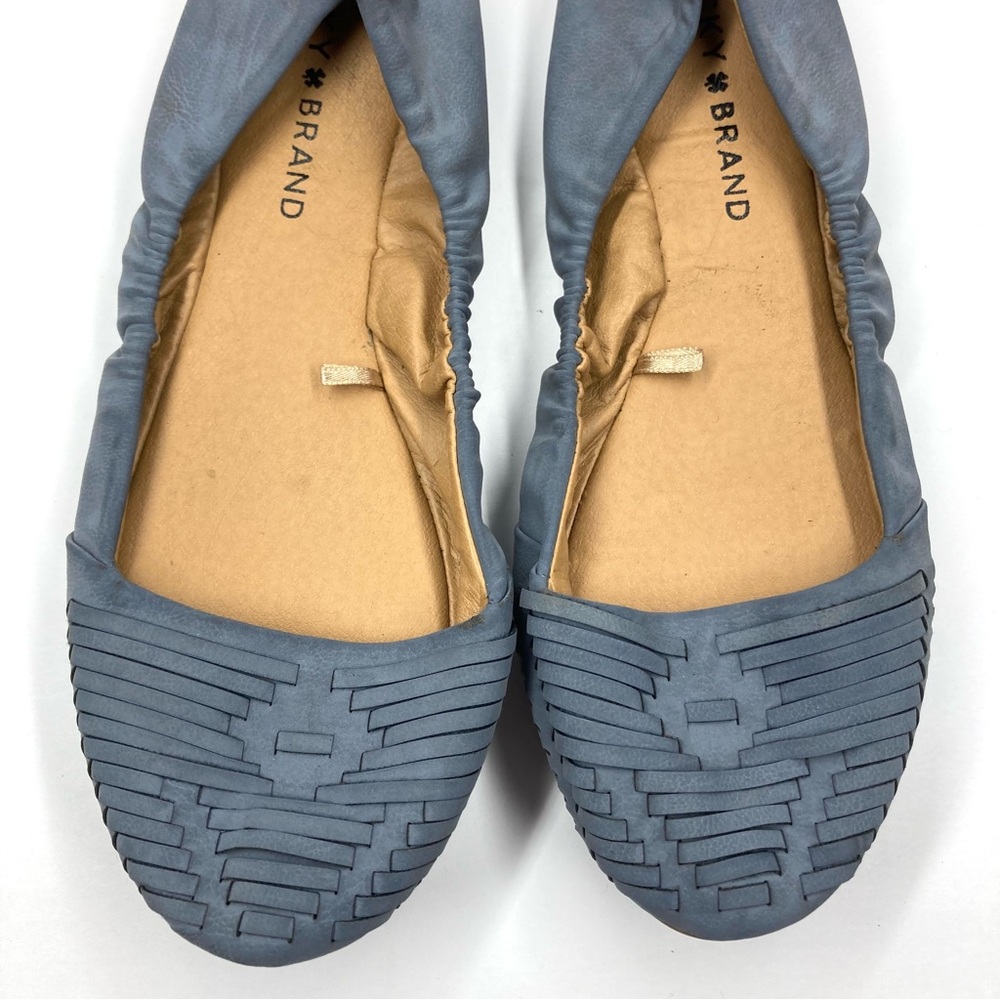 Lucky Brand Blue Flats